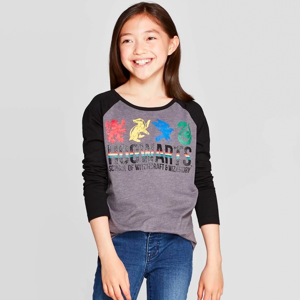 Harry Potter Hogwarts mascots shirt